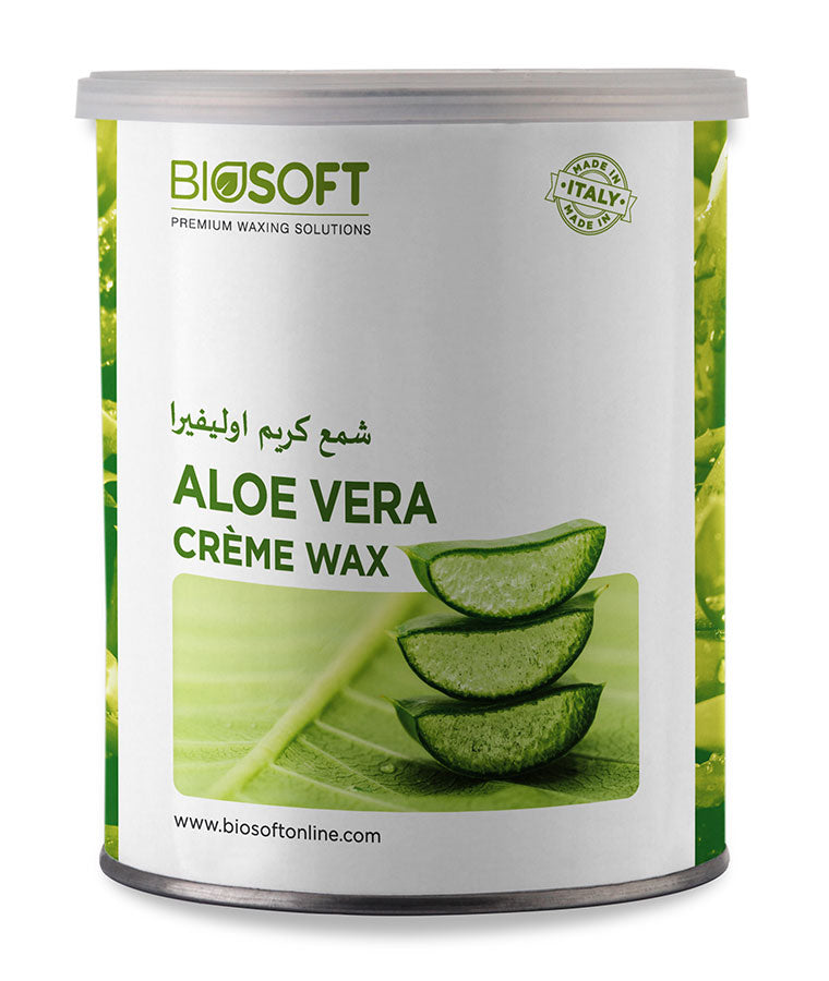 BIOSOFT Aloevera Liposoluble Creme Wax - 800g - Indicrest