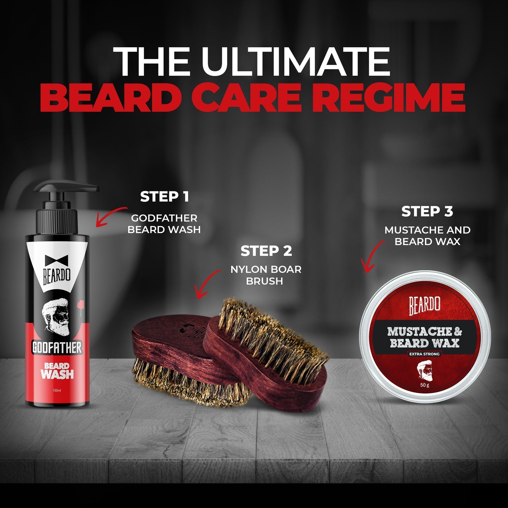 Beardo Styling Wax for Neat Beard Appearance