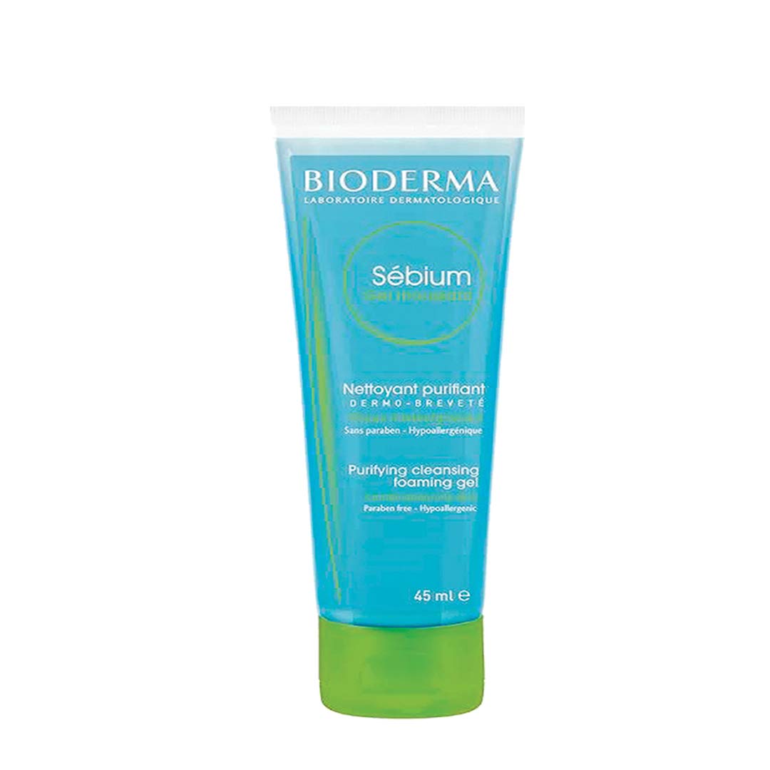 Bioderma Sebium Gel Moussant Blue, 45ml - Indicrest