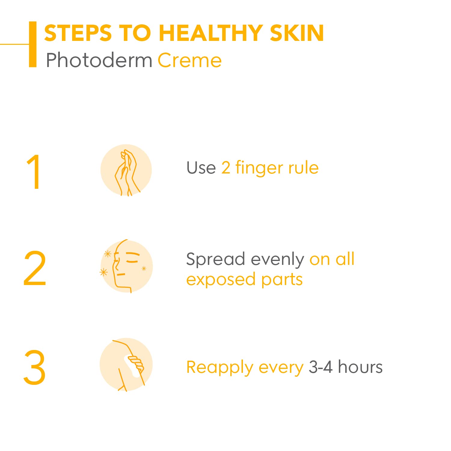 Bioderma Photoderm Creme SPF 50+ Sunscreen for Sensitive Skin – 40ml7