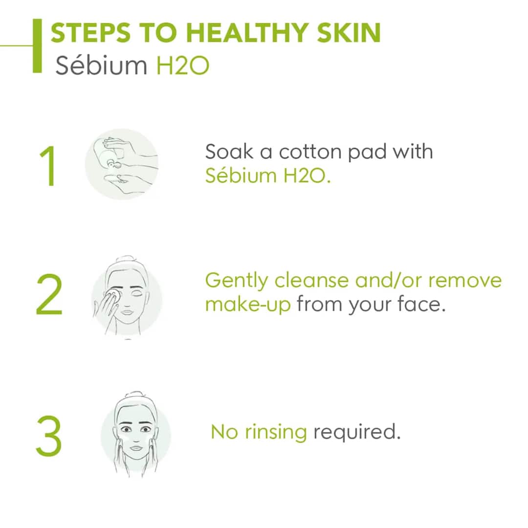 Bioderma Sebium H2O Purifying Micellar Water & Makeup Remover – 250ml1