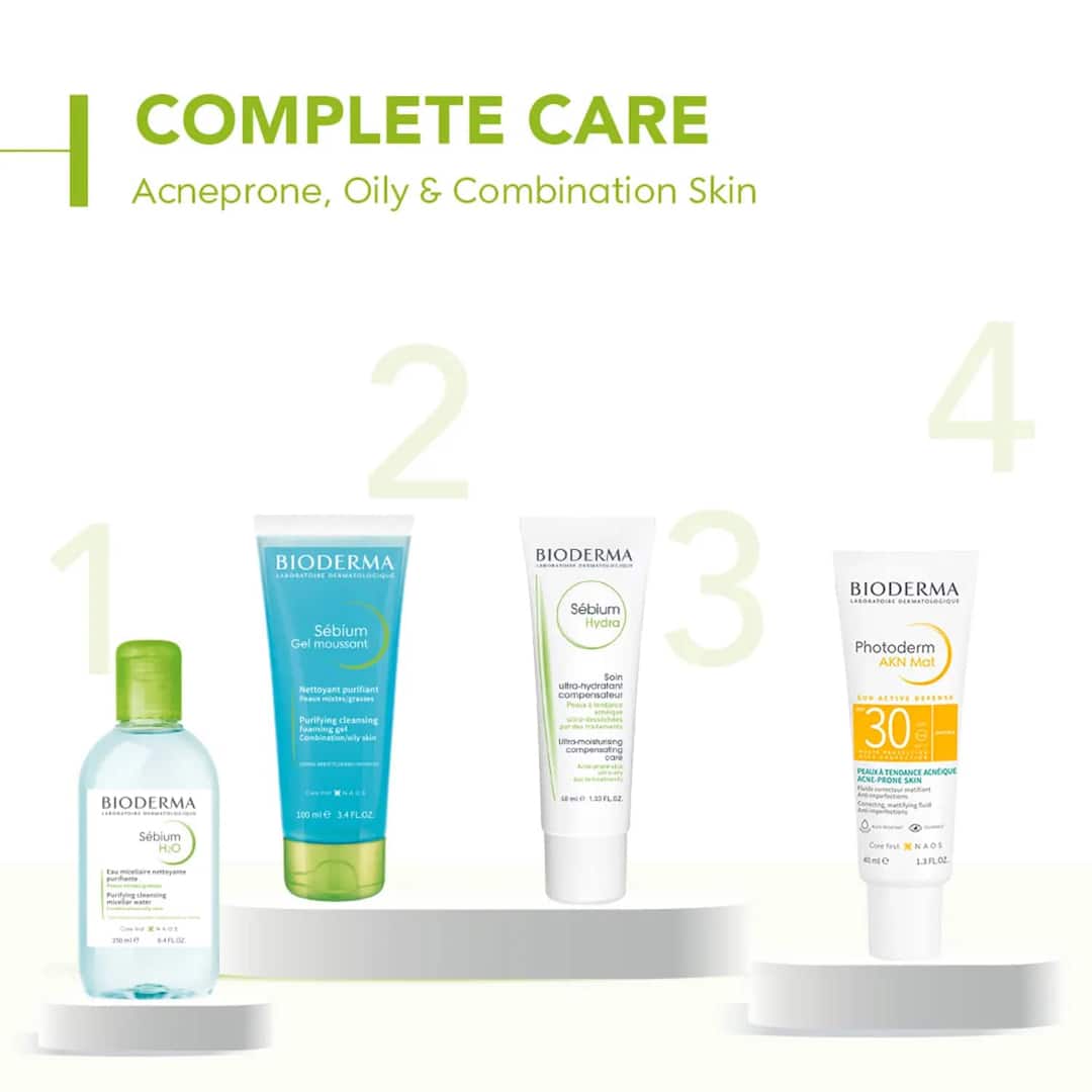 Bioderma Sebium H2O Purifying Micellar Water & Makeup Remover – 250ml6