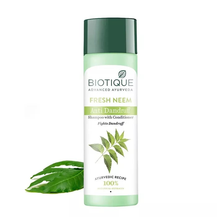 Biotique Fresh Neem A-D Shmp With Cndtnr 120ml - Indicrest