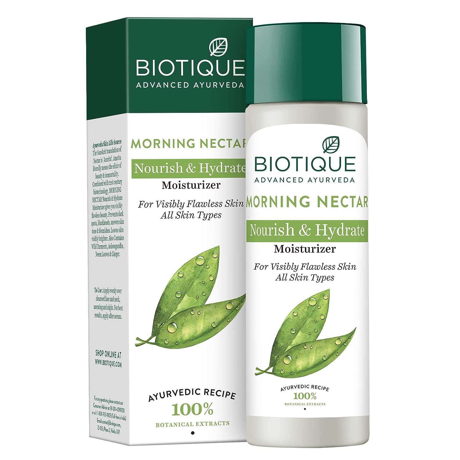 Biotique Morning Nectar Moisturizer, 190ml - Indicrest
