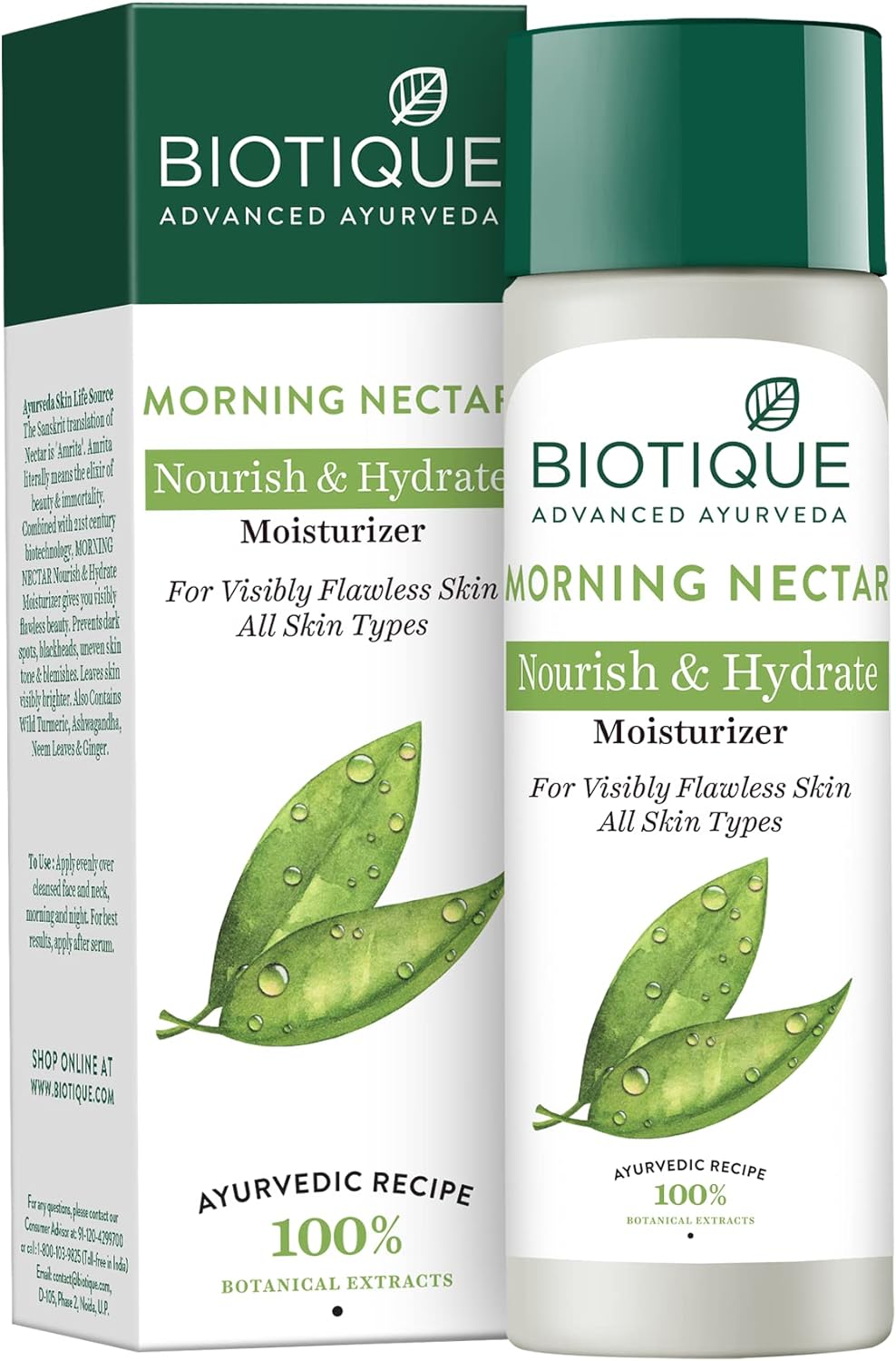 Biotique Morning Nectar Nr&H Moisturizer 190ml - Indicrest