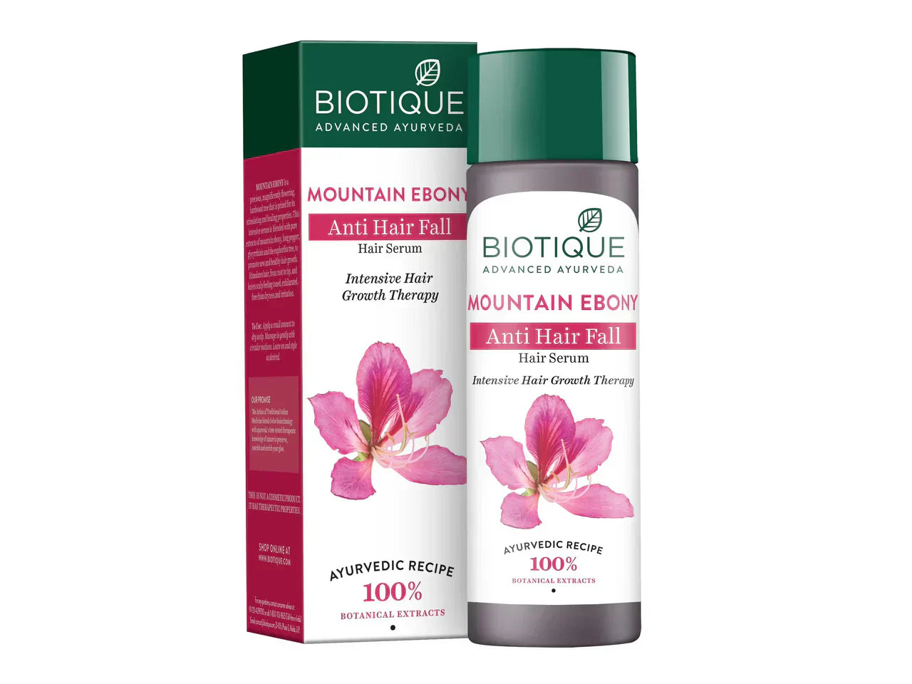 Biotique Mountain Ebony Anti H-F Serum 120ml - Indicrest