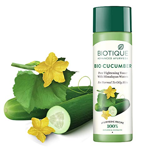 Biotique Cucumber Pore Tightening Refreshing Toner, 120ml