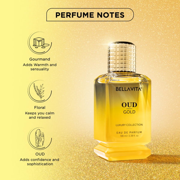 Buy Bella Vita Gold Oud Long Lasting Perfume | Indicrest