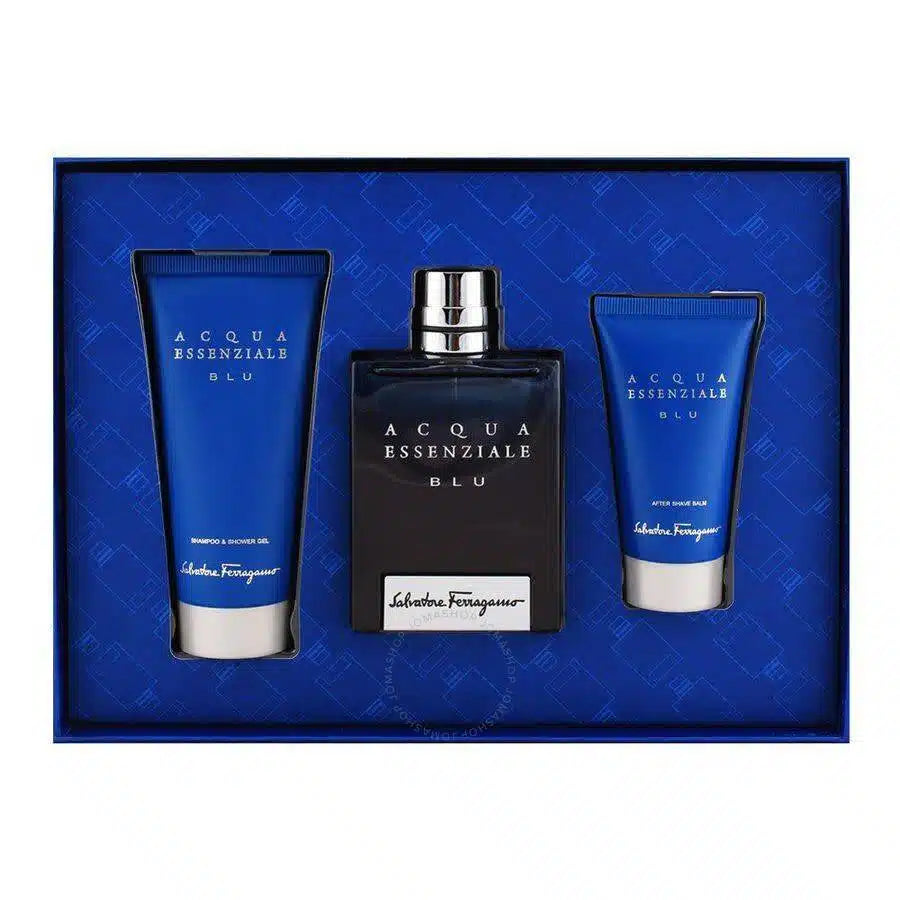 Buy Salvatore Ferragamo Acqua Blu Set for Men | Indicrest