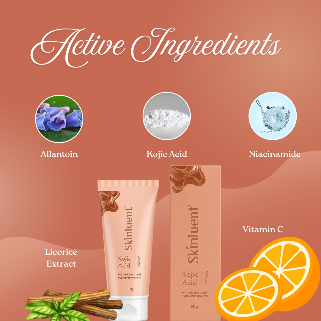 Buy Skinluent Kojic Acid Moisturizing Cream | Indicrest