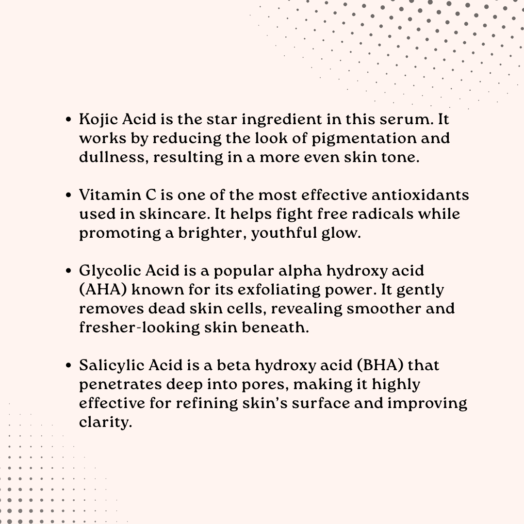 Buy Skinluent Kojic Acid Safe Skin Serum | Indicrest