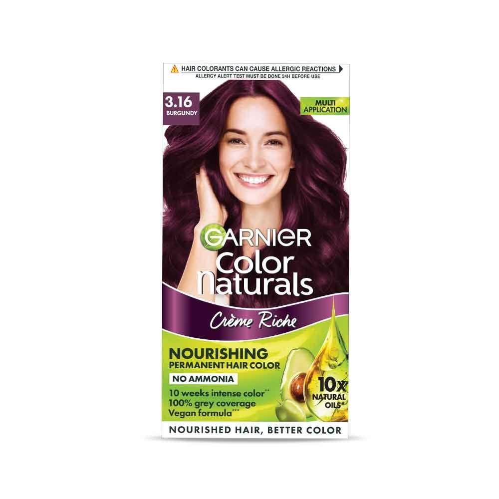 Garnier Color Naturals Hair Color Shade 3.16 Burgundy