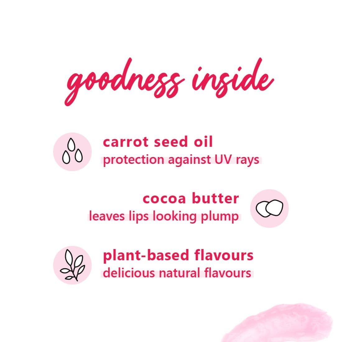 Plum Candy Melts Vegan Lip Balm | Melon Bubble-Yum | Nourishes & Protects | Sheer-Tint | Velvety Smooth, 12g Buy at Indicrest Image 6