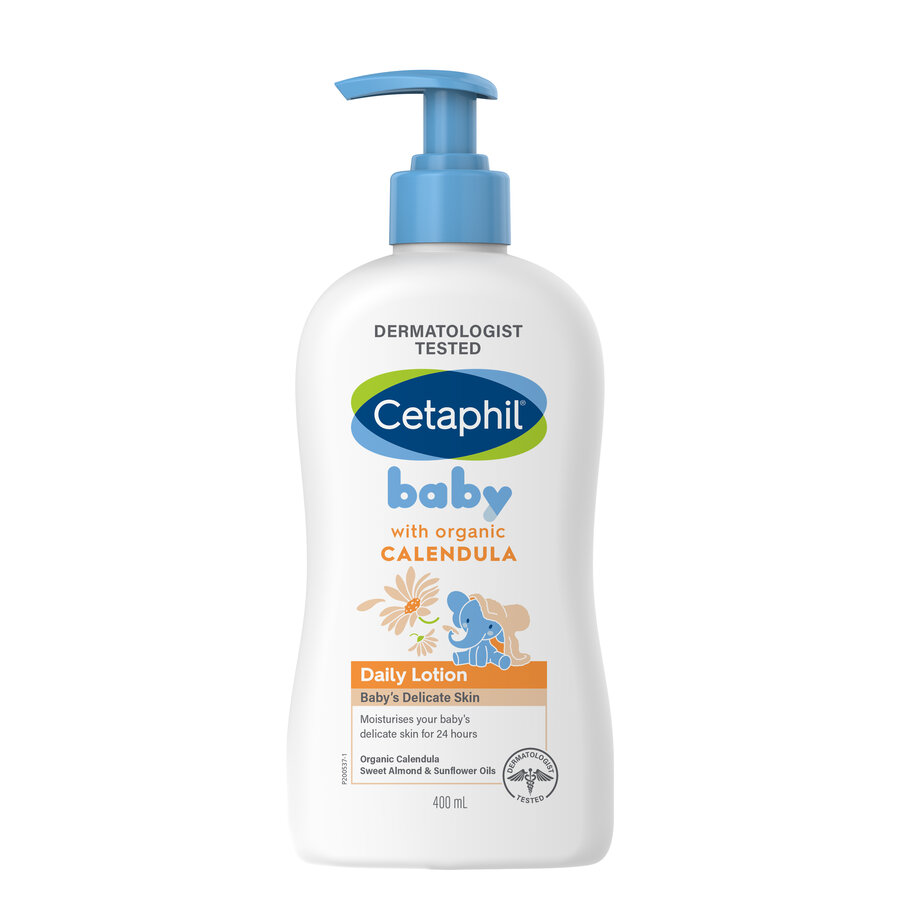 Cetaphil Baby Daily Lotion With Organic Calendula 400m - Indicrest