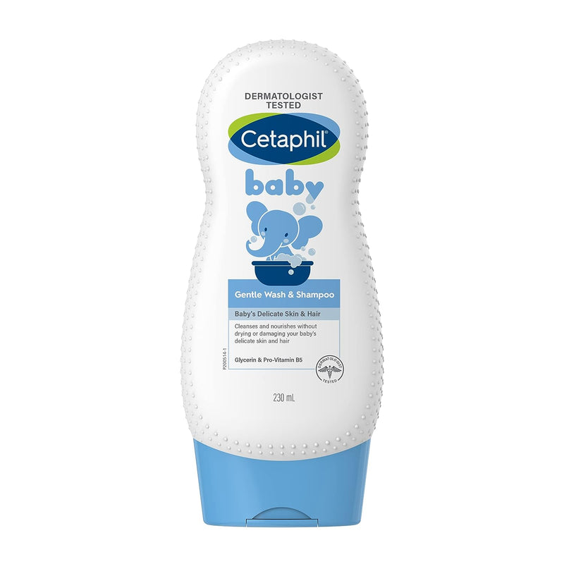 Cetaphil Baby Gentle Wash & Shampoo 230ml - Indicrest Buy at Indicrest