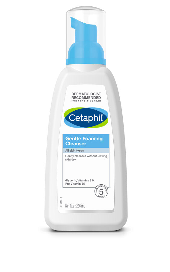 Cetaphil Gentle Foaming Cleanser, 236ml - Indicrest