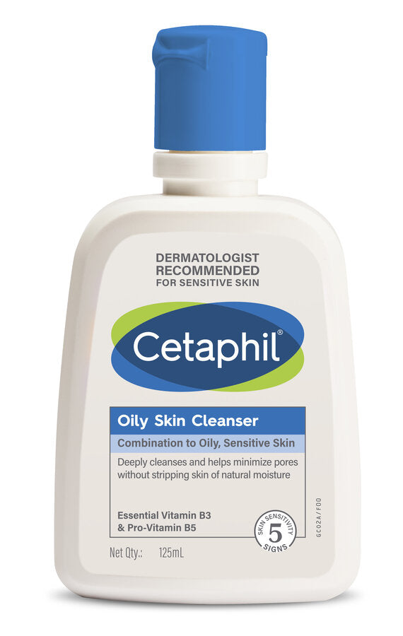 Cetaphil Oily Skin Cleanser, 125ml - Indicrest