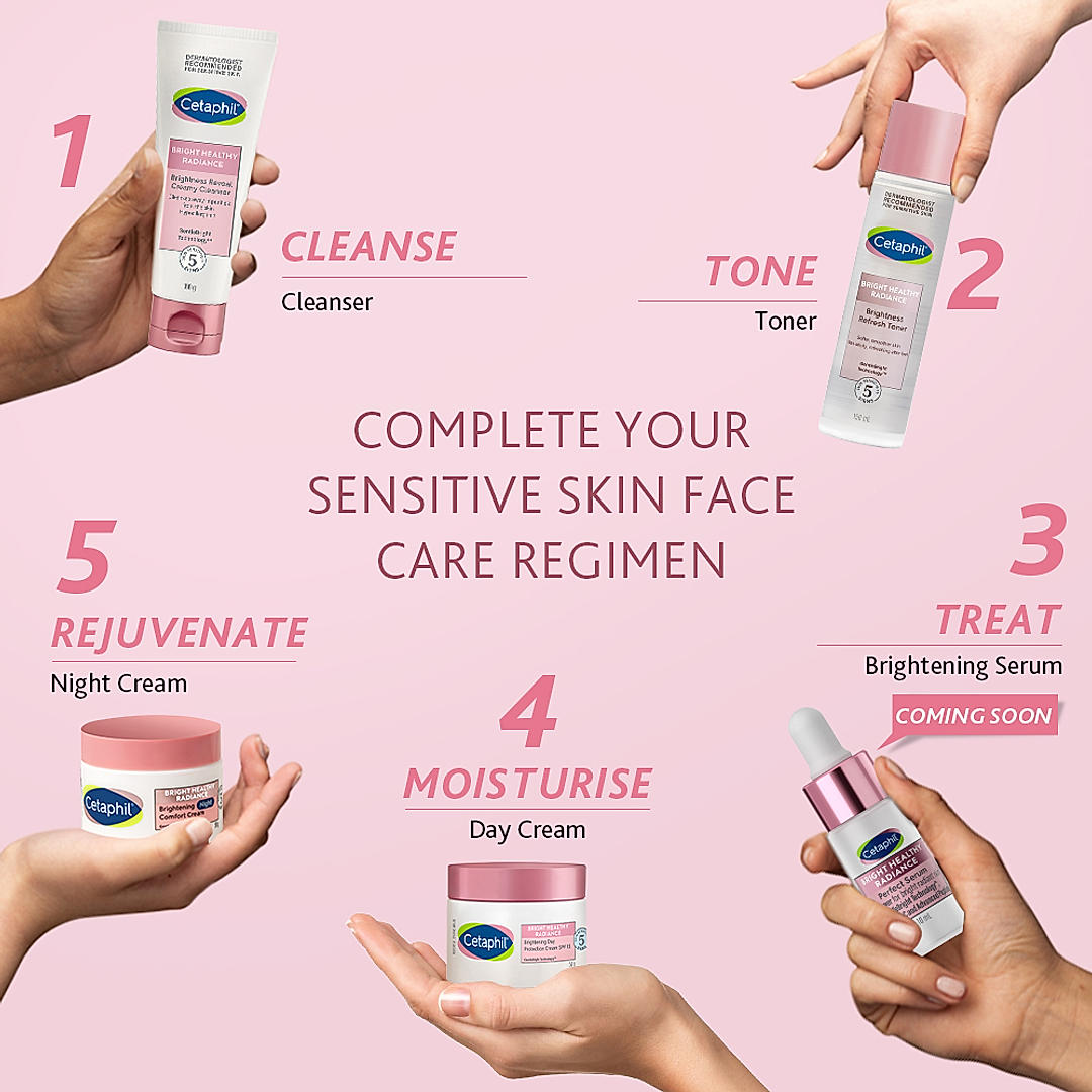 Cetaphil Bright Healthy Radiance Brightening Day Protection Cream with Niacinamide | Reduces Dark Spots, 50gm8