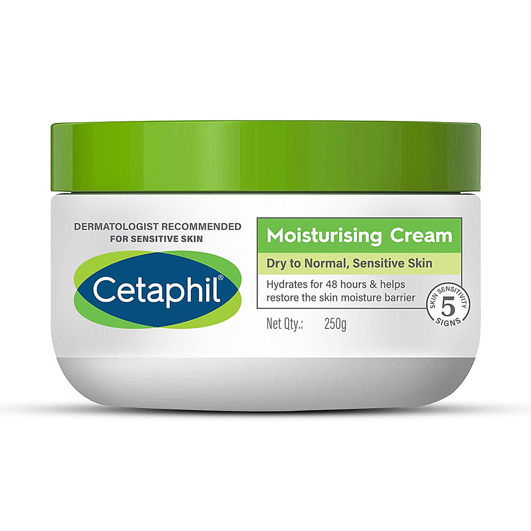 Cetaphil Moisturising Cream 250ml front view jar