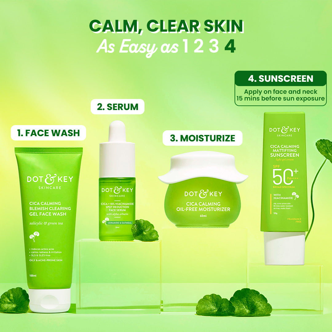 Dot & Key Cica + Niacinamide Matte Sunscreen SPF 50+ PA++++, 50g