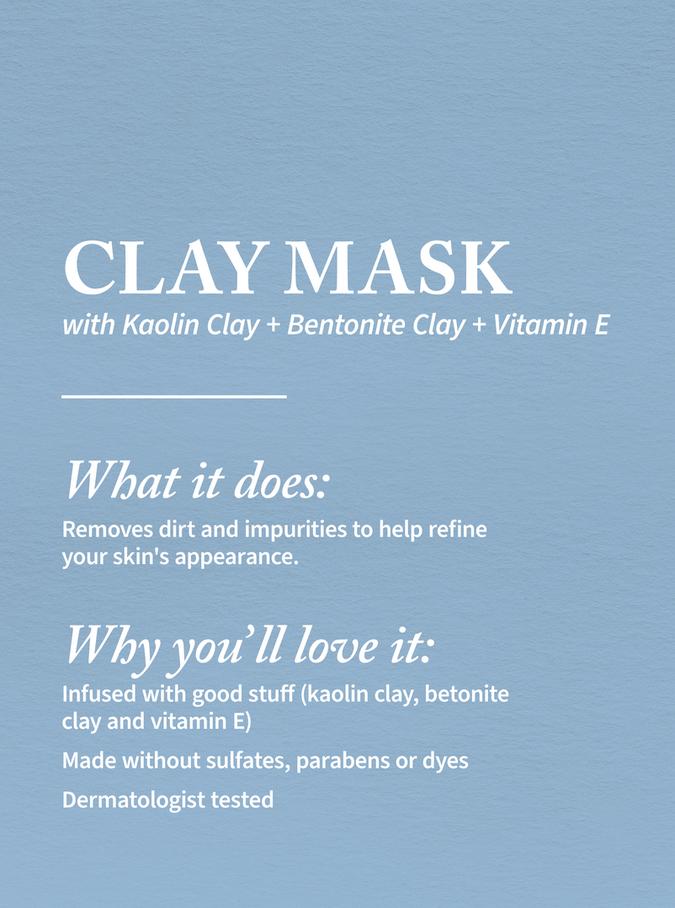 Bath & Body Works Clay Face Mask With Kaolin Clay + Bentonite Clay + Vitamin E, 142 g / 5 oz Buy at Indicrest Image 3