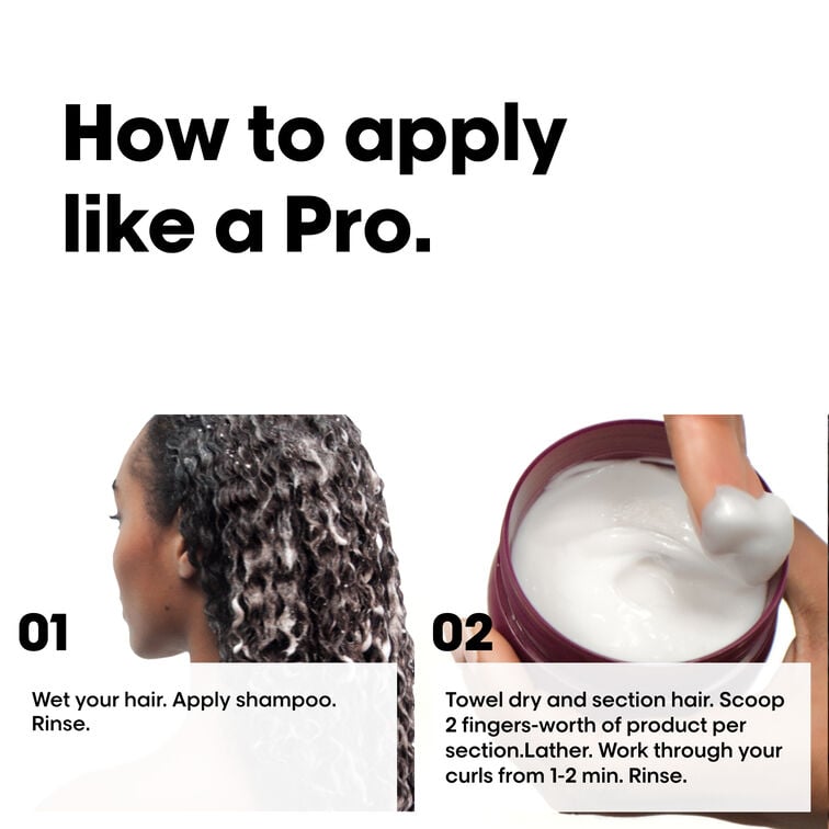 Curl Expression mask with hibiscus seed extract 250 ml Indicrest