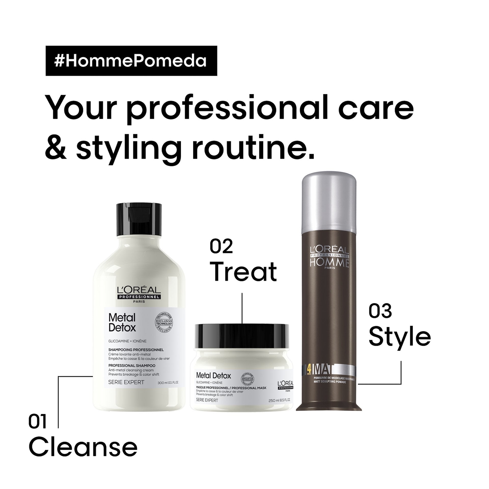 Daily styling paste for textured looks, 80ml Indicrest
