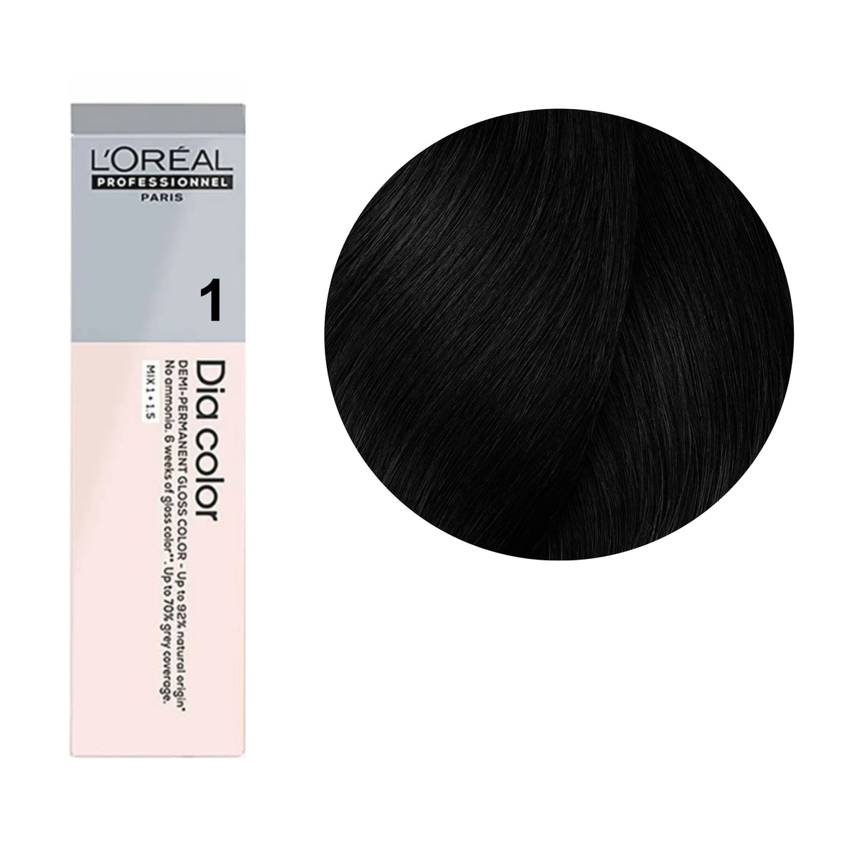 L'Oreal Professionnel Paris Dia Color 1-Black, 50ml
