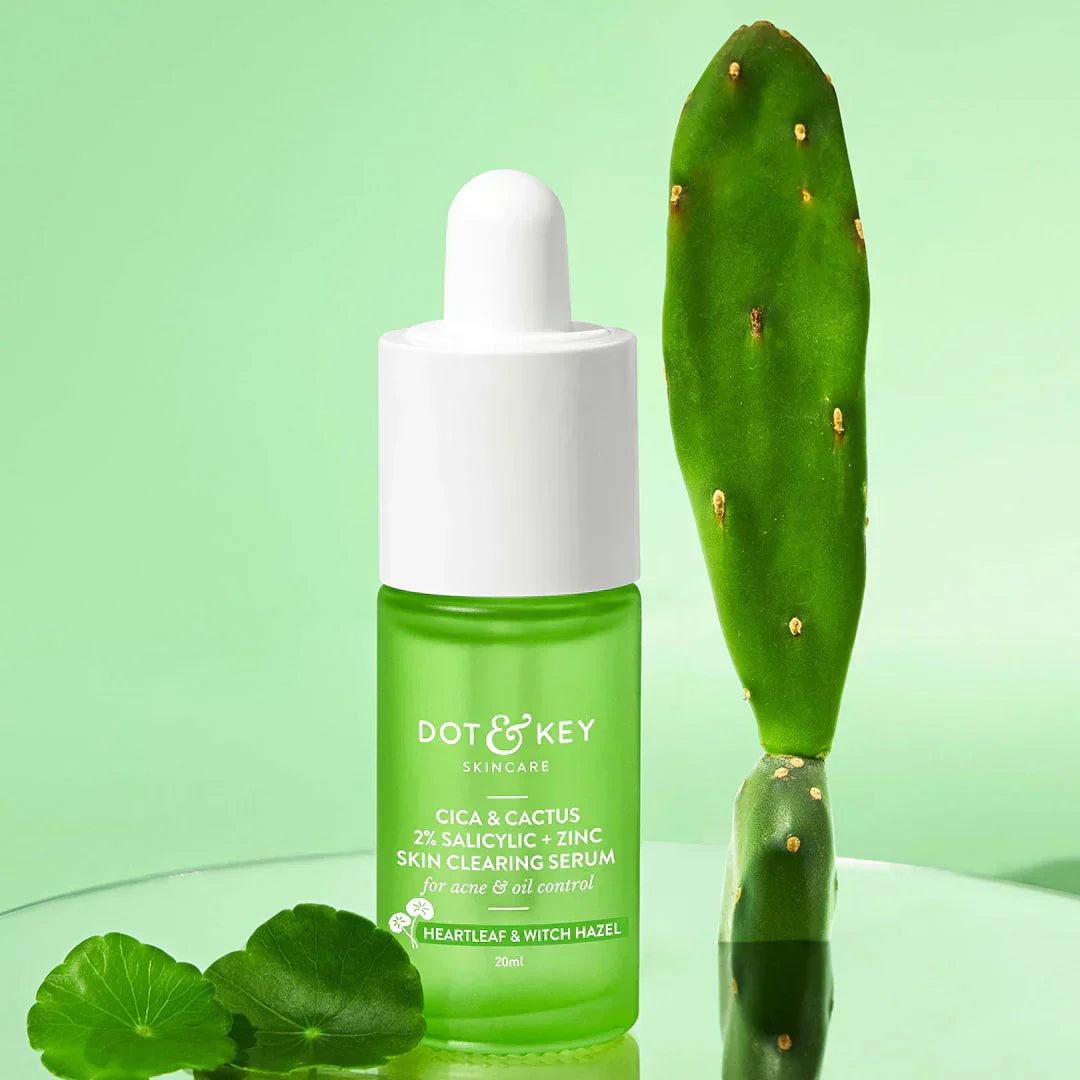 Dot & Key Cica Cactus 2% Salicylic Acid Skin Clearing Serum, 30ml - Indicrest