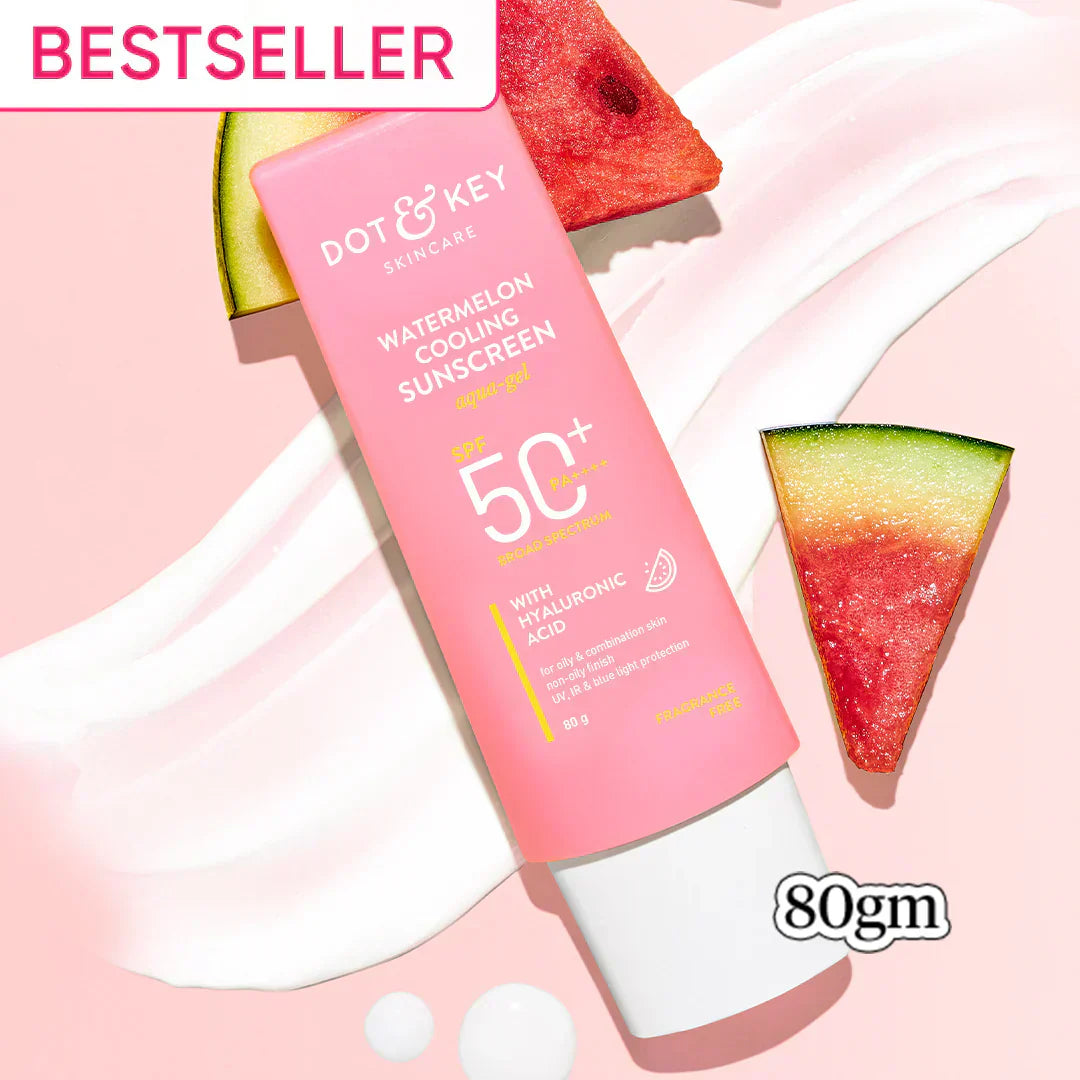 Dot & Key Watermelon Cooling Sunscreen, SPF 50+ 80g - Indicrest