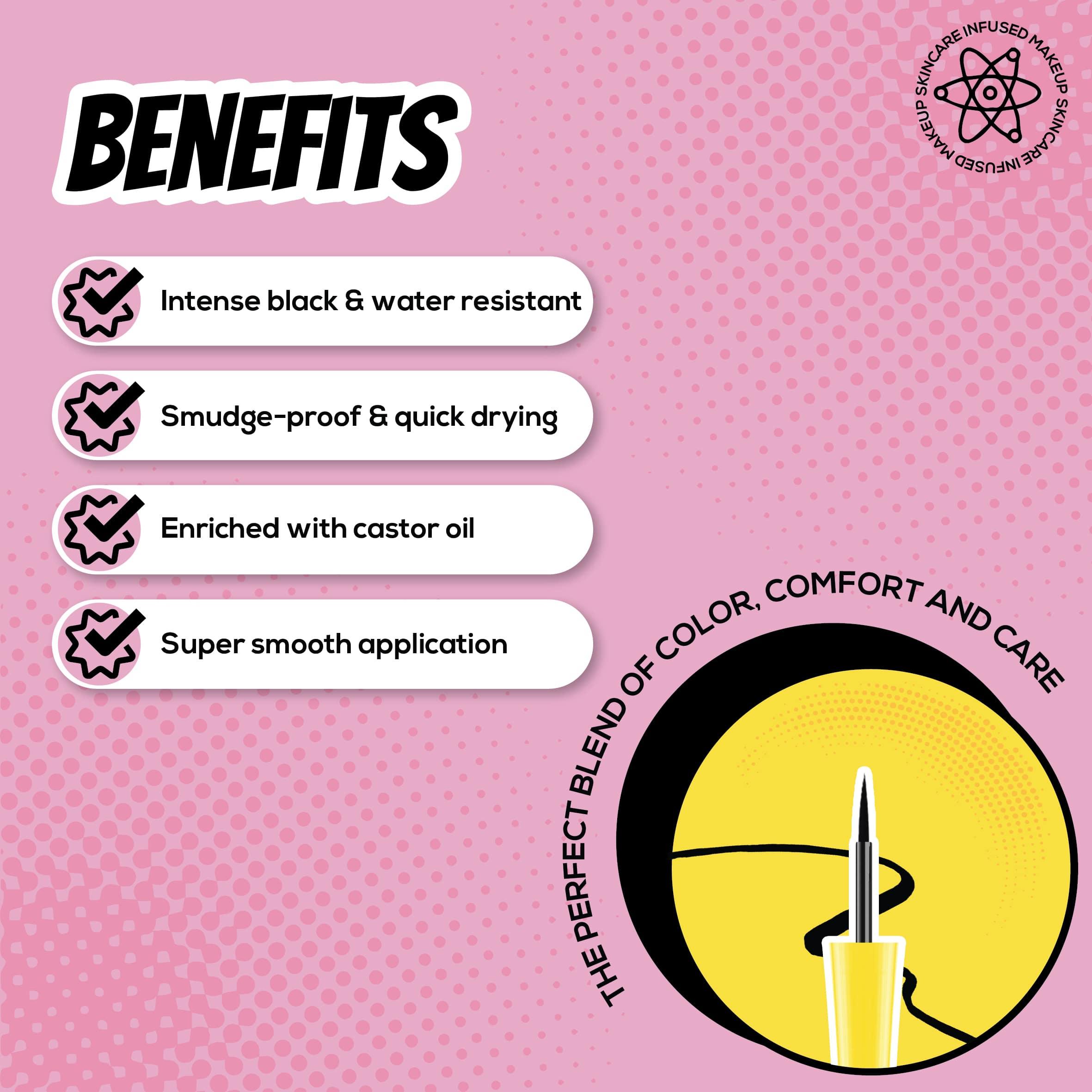 RENEE Everyday Eyeliner, Black, 3.5 ml Buy at Indicrest Image 7