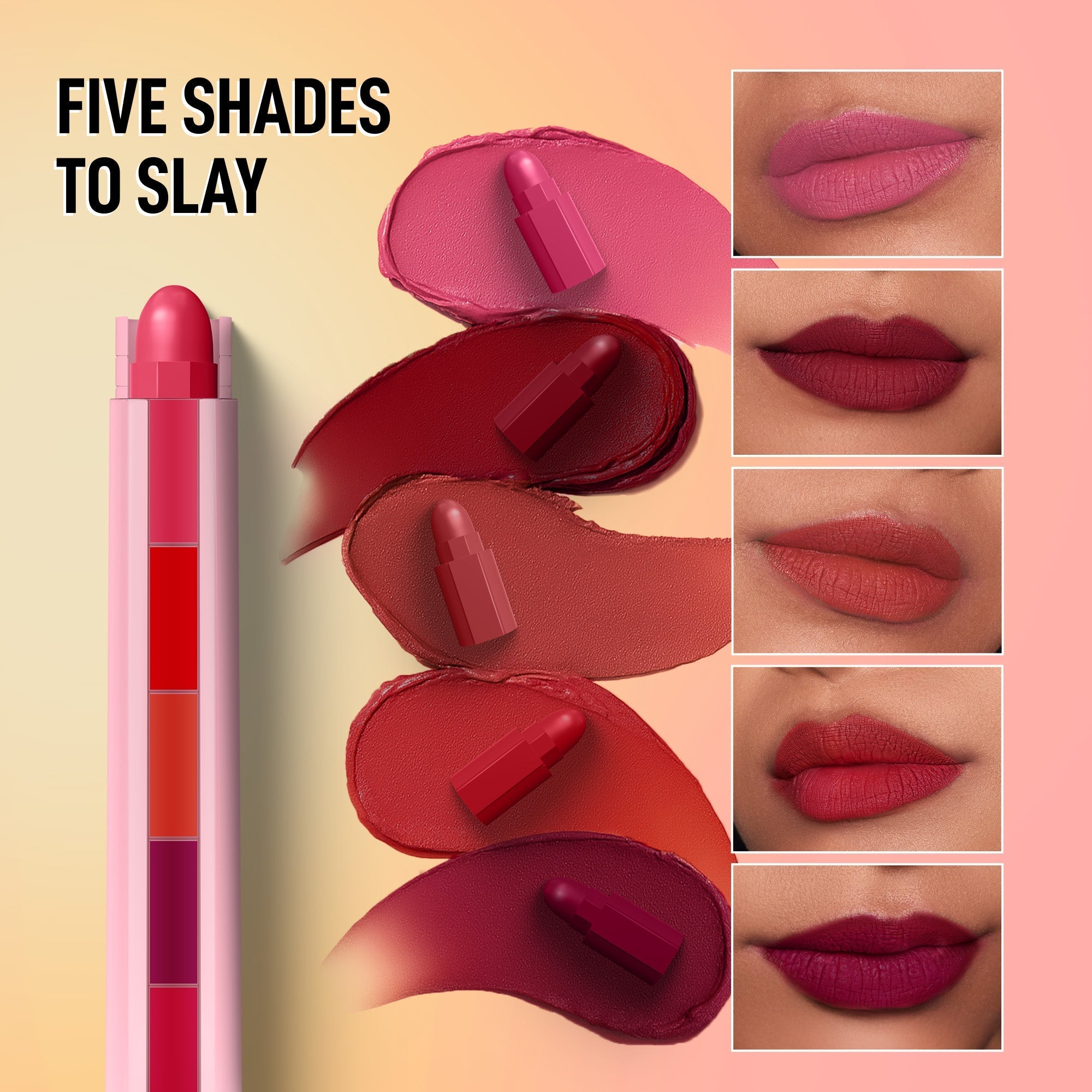 RENEE Everyday Fab 5 5-in-1 Matte Lipstick Buy at Indicrest Image 6