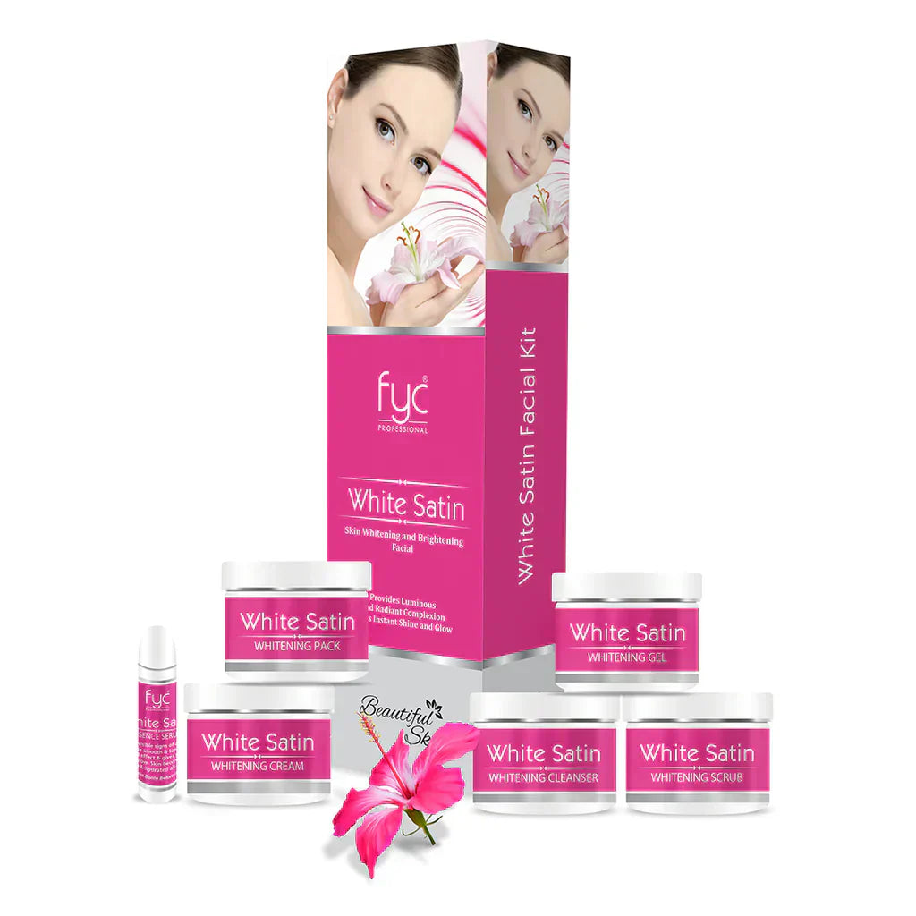 FYC WHITE SATIN KIT 50GM - Indicrest