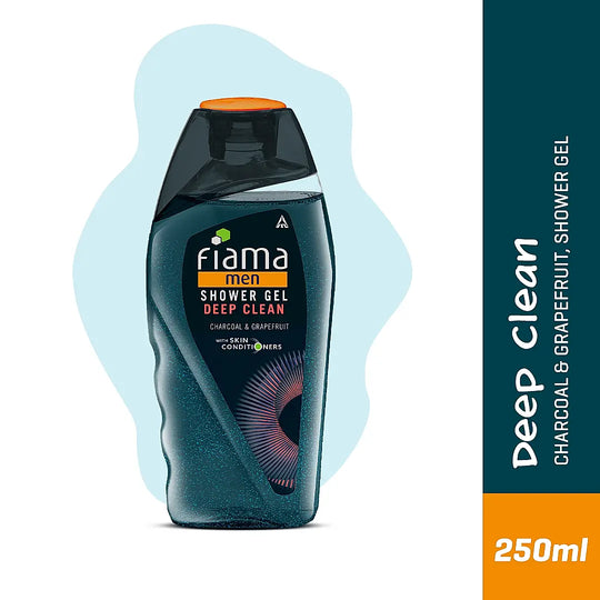 Fiama Men Shower Gel, Deep Clean 250ml - Indicrest Buy at Indicrest