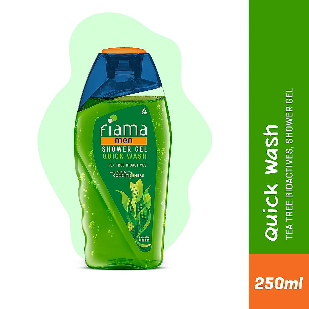 Fiama Men Shower Gel, Quick Wash 250ml - Indicrest