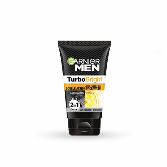 Garnier Men Turbo Bright Face Wash Front View 100g Buy at Indicrest