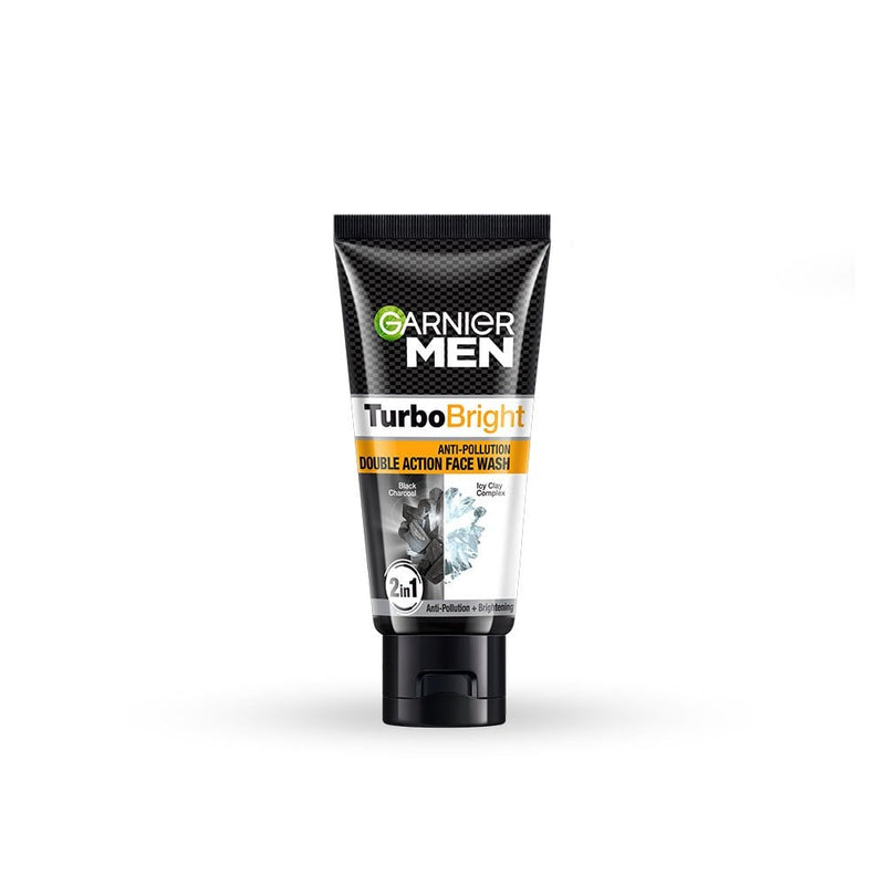 Garnier Men Turbo Bright Anti-Pollution Face Wash, 50g Buy at Indicrest