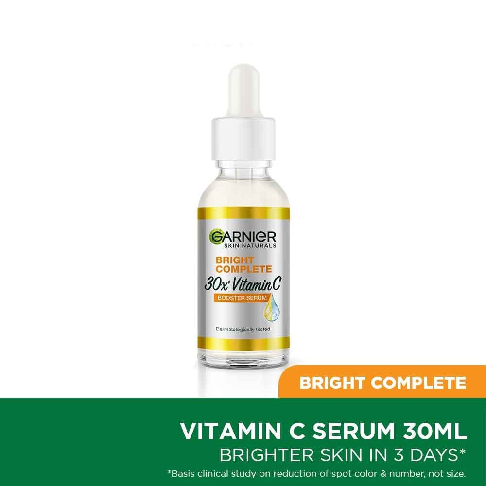 Garnier Vitamin C Serum with dropper bottle