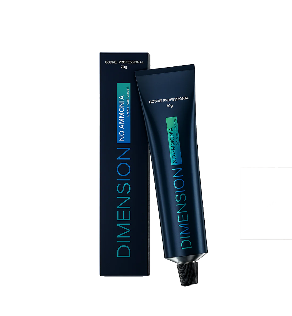 Godrej Professional Dimension No Ammonia Cream Hair Colour Gold Reflects 4G - Brown (with Intense Gold Reflect) 70g