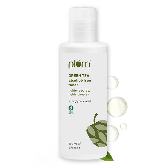 Plum Green Tea Alcohol-Free, Pore Tightening Face Toner | Tightens Pores | Non-Comedogenic | Dermat-Tested, 200ml Buy at Indicrest