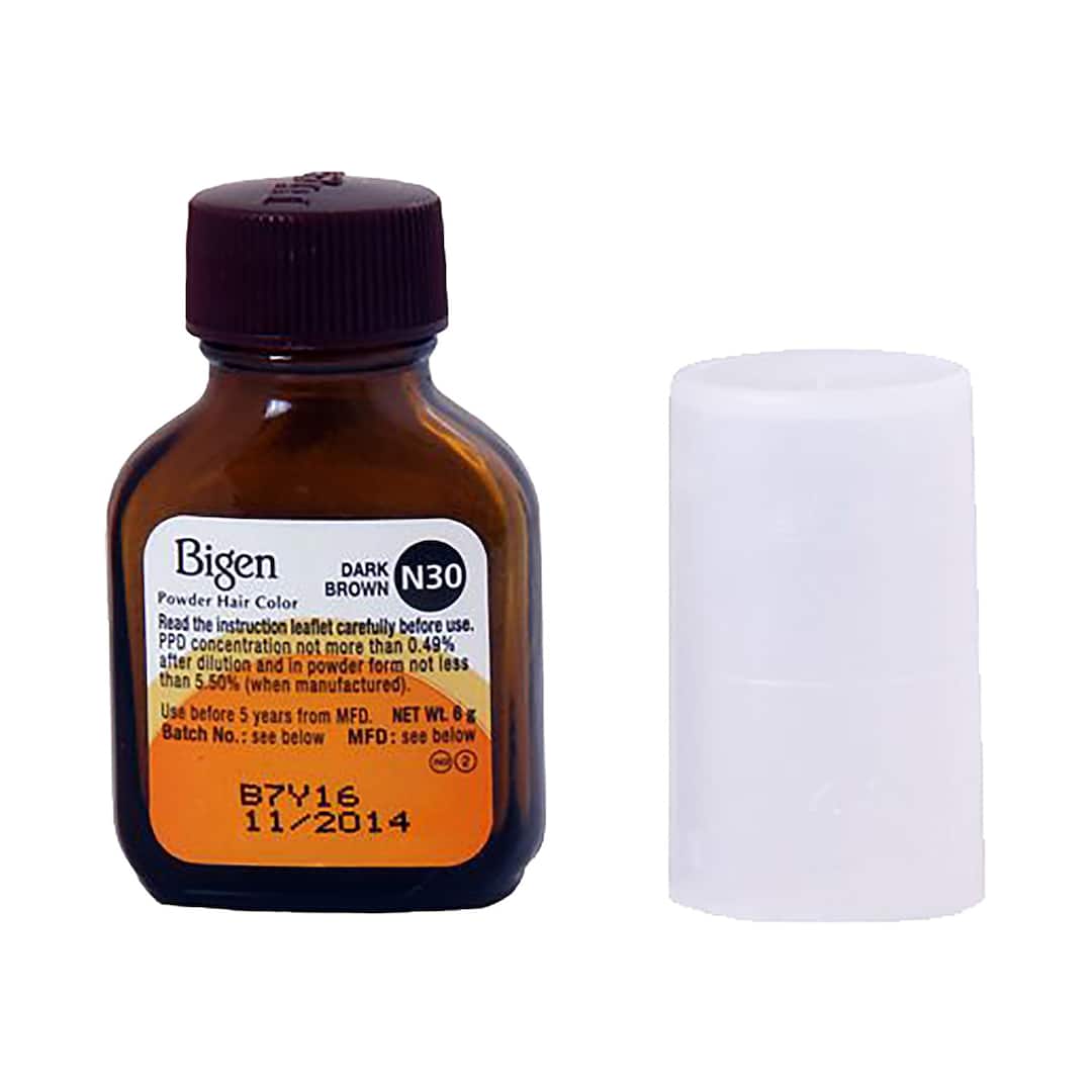 Grey Hair Coverage with Bigen N30