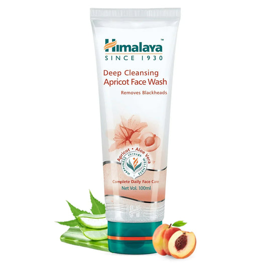 Himalaya Deep Cleansing Apricot Face Wash 100ml - Indicrest Buy at Indicrest