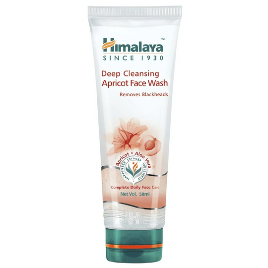 Himalaya Deep Cleansing Apricot Face Wash 50ml - Indicrest Buy at Indicrest