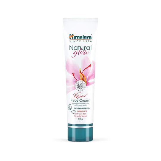 Himalaya Natural Glow Kesar Face Cream (50g) - Indicrest Buy at Indicrest