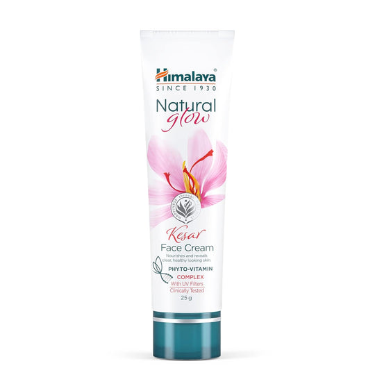 Himalaya Natural Glow Kesar Face Cream (25g) - Indicrest Buy at Indicrest