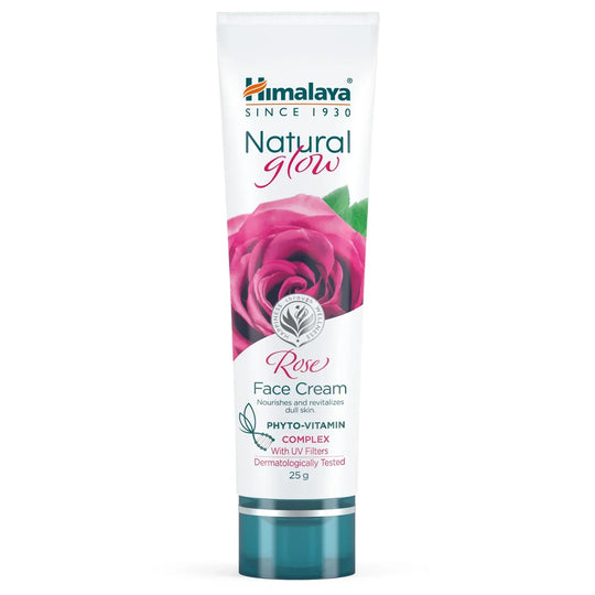 Himalaya Natural Glow Rose Face Cream 25g - Indicrest Buy at Indicrest