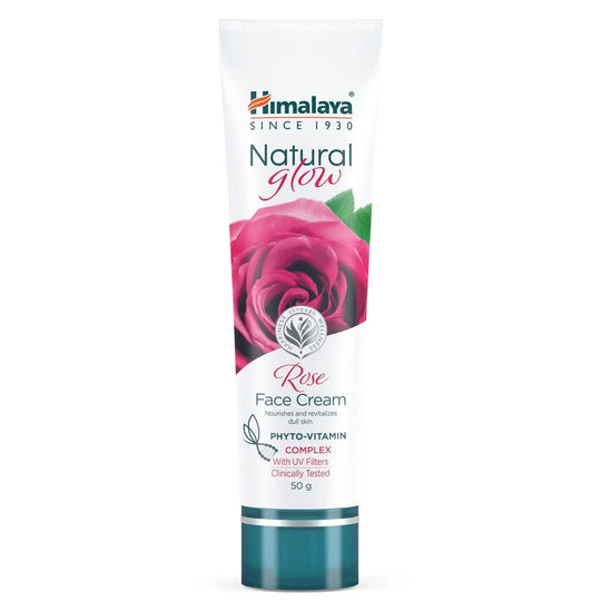 Himalaya Natural Glow Rose Face Cream 50g - Indicrest Buy at Indicrest