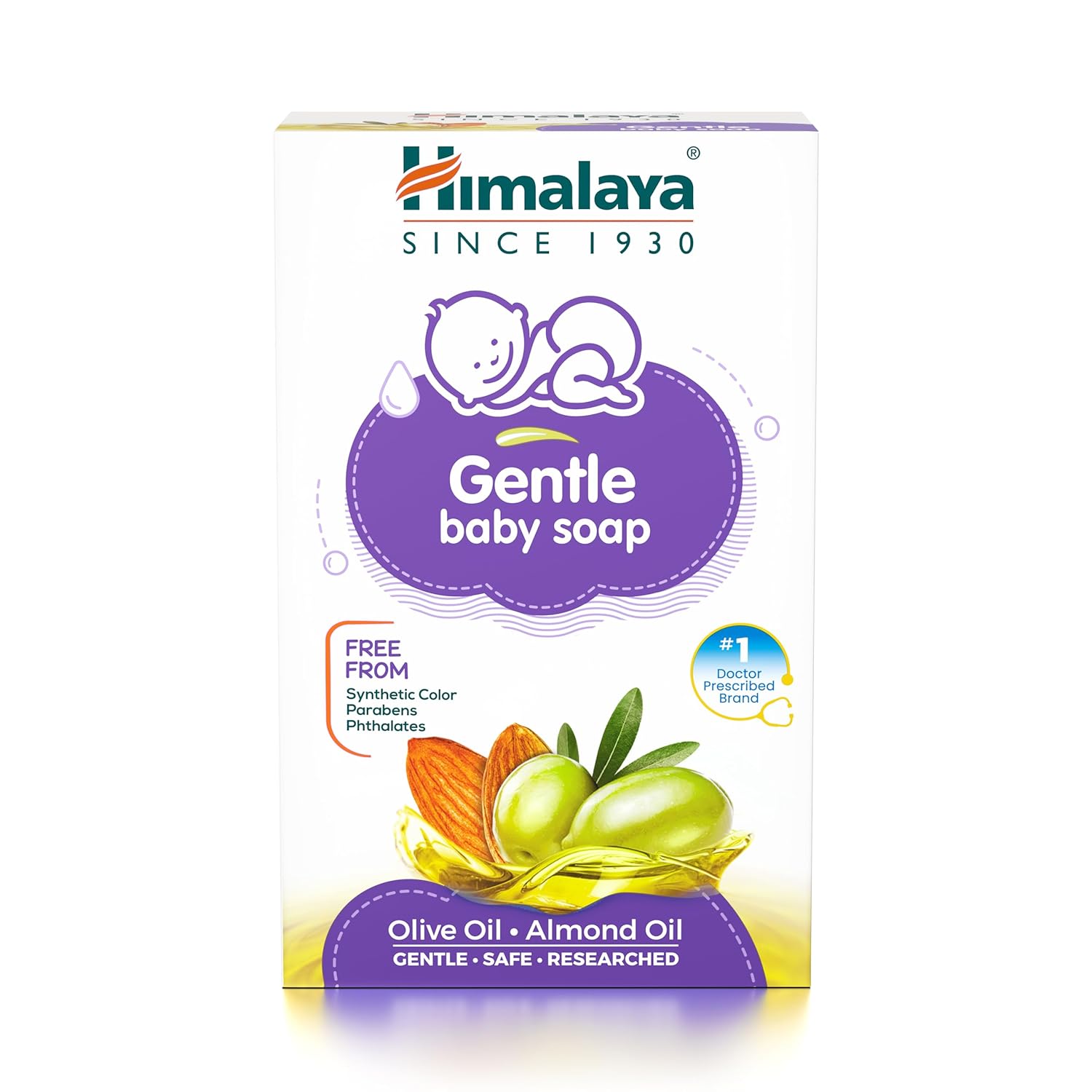 Himalaya Gentle Baby Soap, 125g