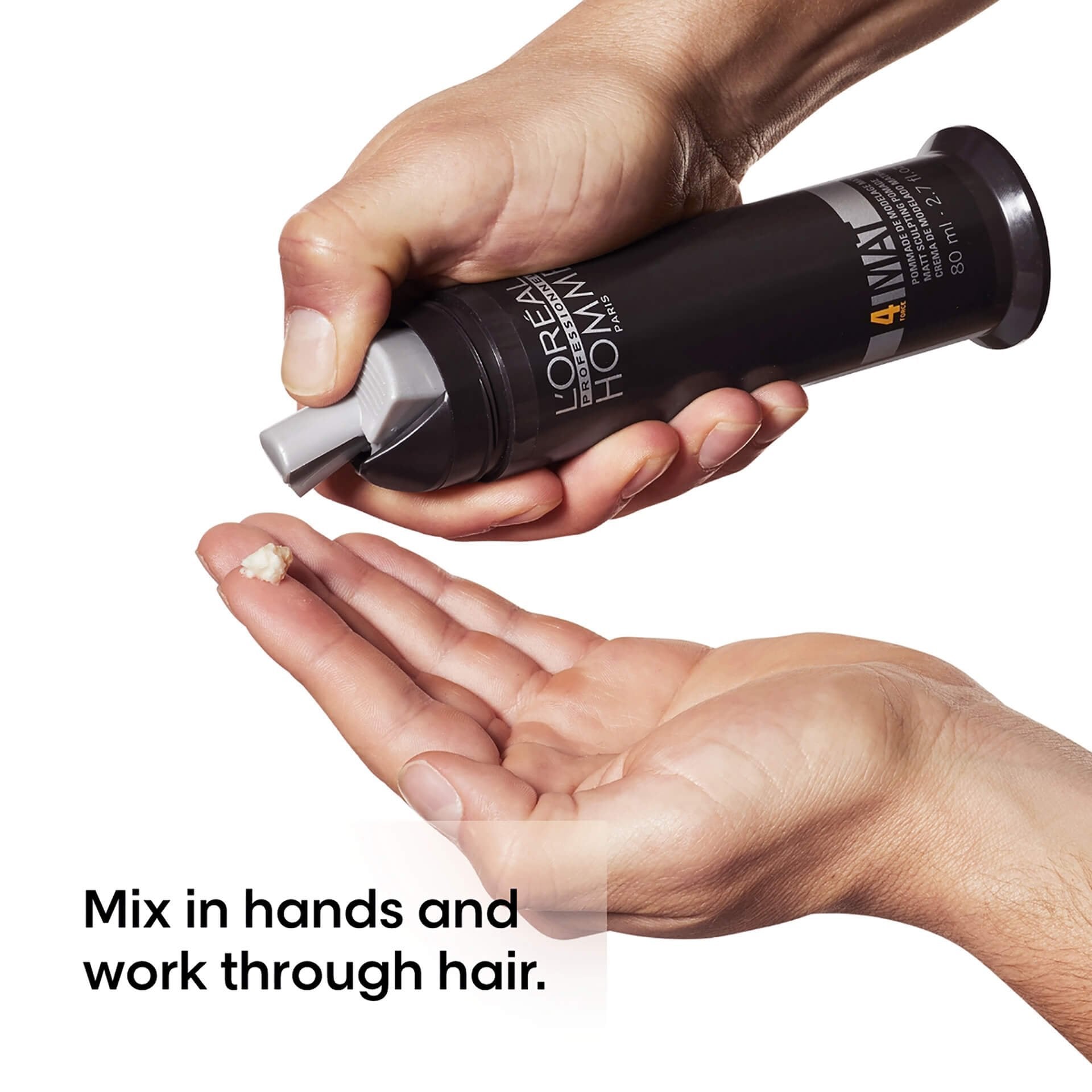 Homme Mat styling paste, 80ml at Indicrest
