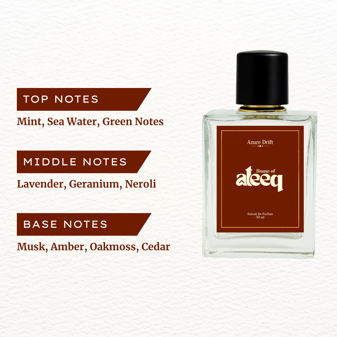 House Of Ateeq Azure Drift Fragrance | Indicrest